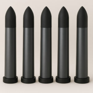 Titanium and Black Ceremonial Bullets