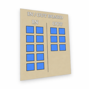 In / Out Board